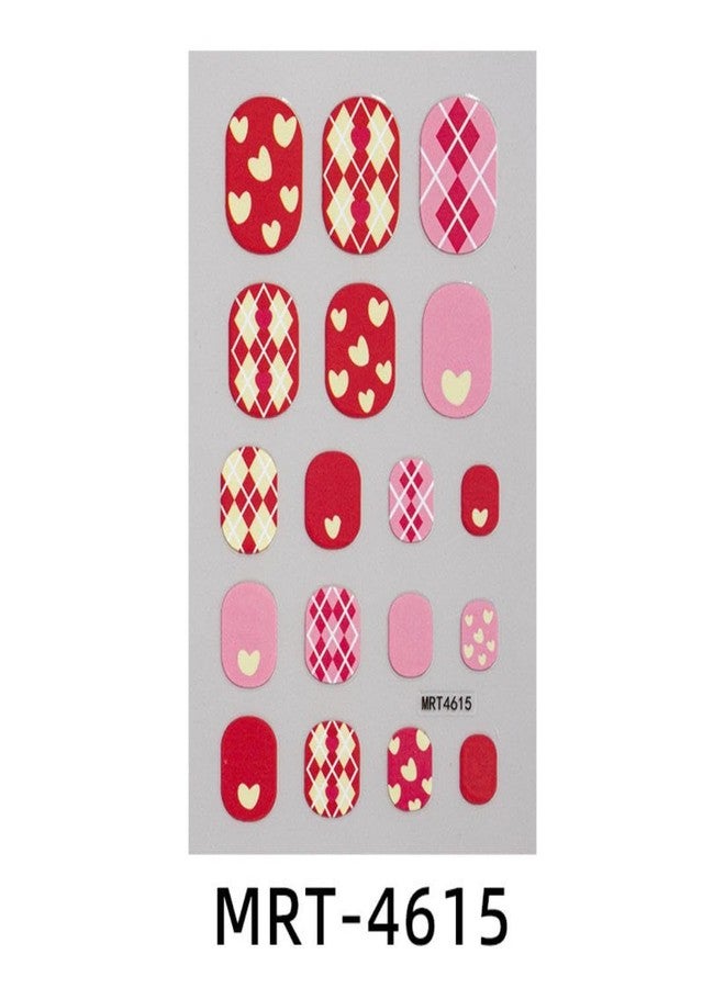 Sevgob 10 Sheets Colorful Kid Nail Stickers Full Nail Wraps for Kids Girls Self Adhesive Nails Strips for Nails Art Decoration Fun Including Rainbow Star Rabbit Flower Strawberry Heart Sun for Age 7 Older - Image 4